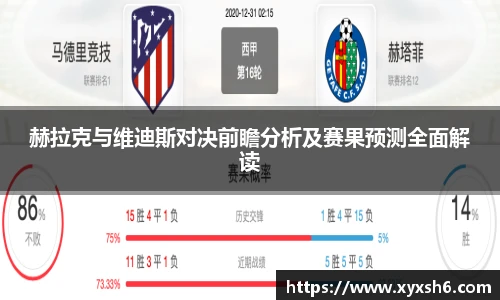 赫拉克与维迪斯对决前瞻分析及赛果预测全面解读